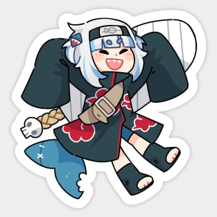 gura: holotsuki Sticker